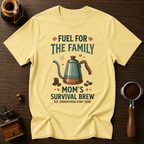 Mom's Survival Brew Dyed T-shirt