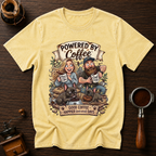 Good Coffee & Wired Days Dyed T-shirt