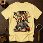 Depressed Pittie Dyed T-shirt