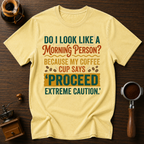 Proceed with Caution Dyed T-shirt
