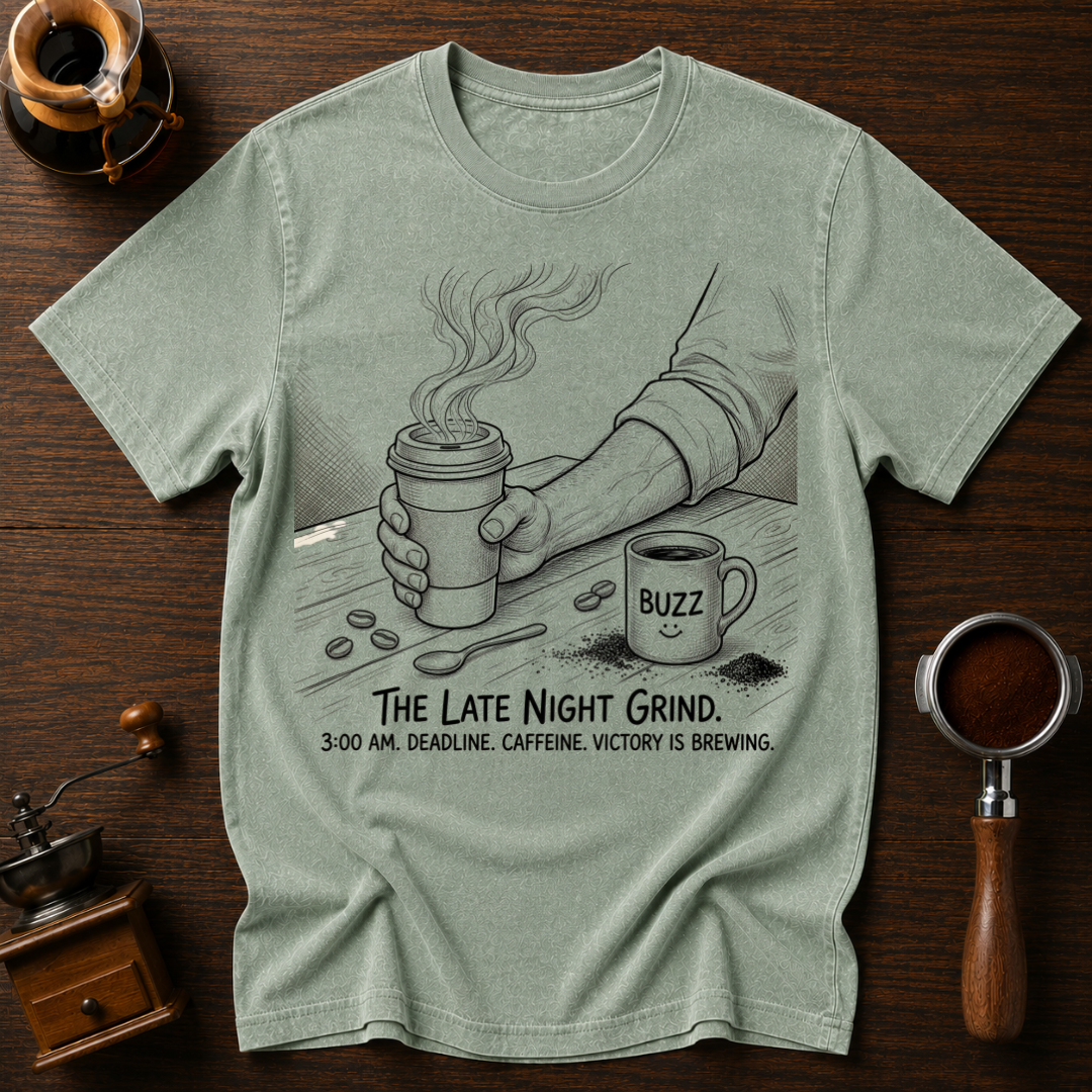 The Late-Night Grind Dyed T-shirt