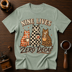 Nine Lives ZERO Decaf Dyed T-shirt