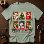 Merry & Caffeinated Dyed T-shirt