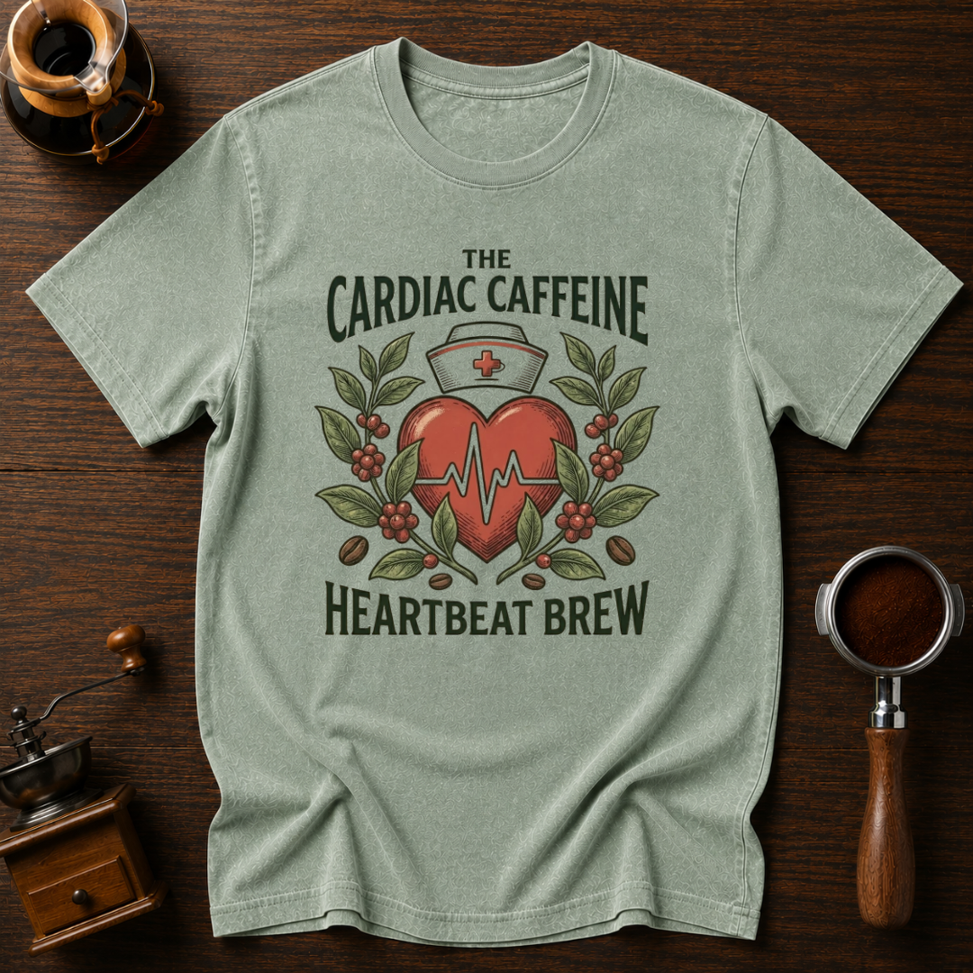 The Cardiac Caffeine Dyed T-shirt