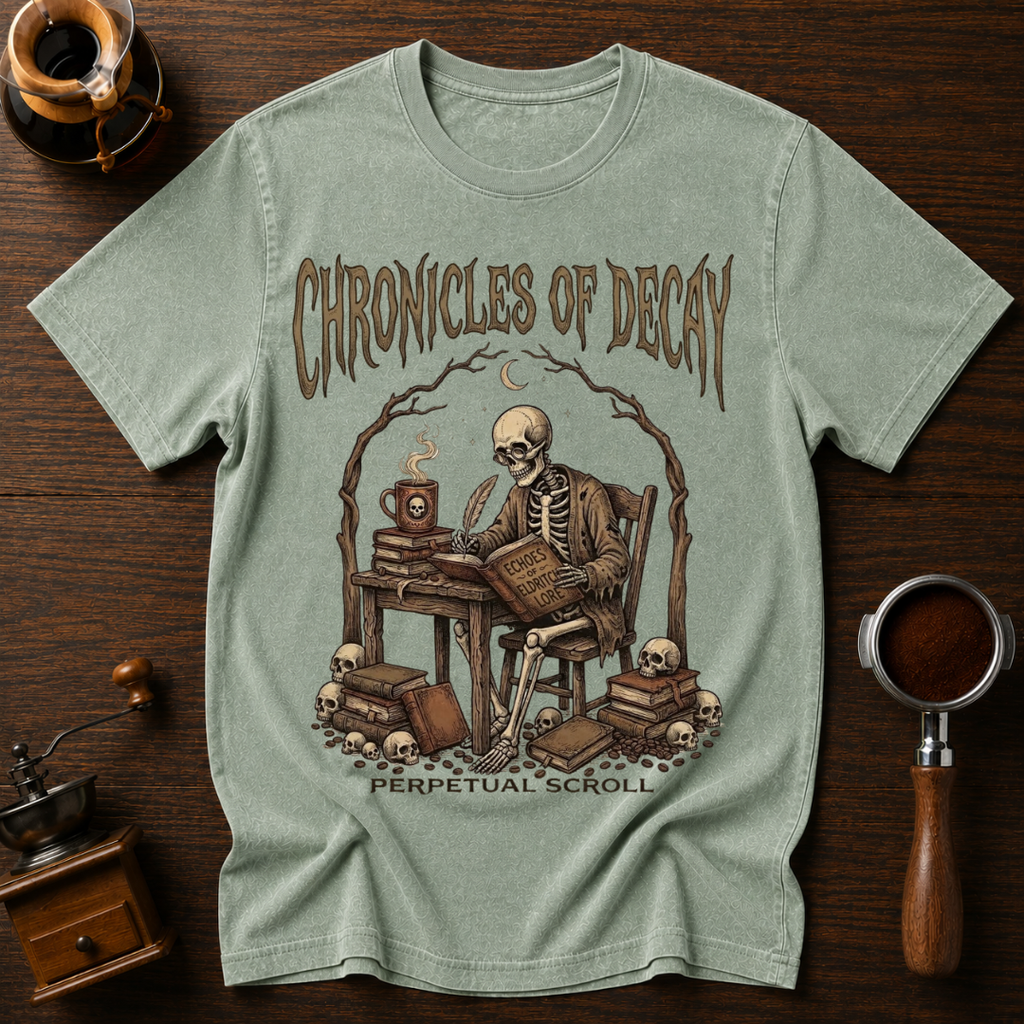 Chronicles of Decay Dyed T-shirt