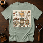 Tiny Feet Tall Brews Dyed T-shirt
