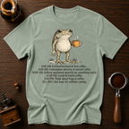 Frog's Caffenine Schedule Dyed T-shirt