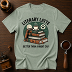 Litterary Latte Dyed T-shirt