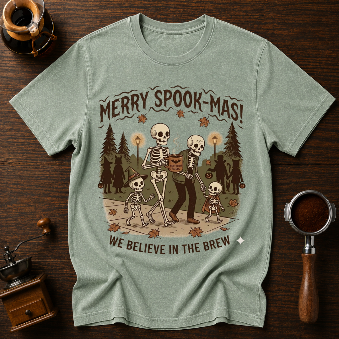 Merry Spook-Mas Dyed T-shirt