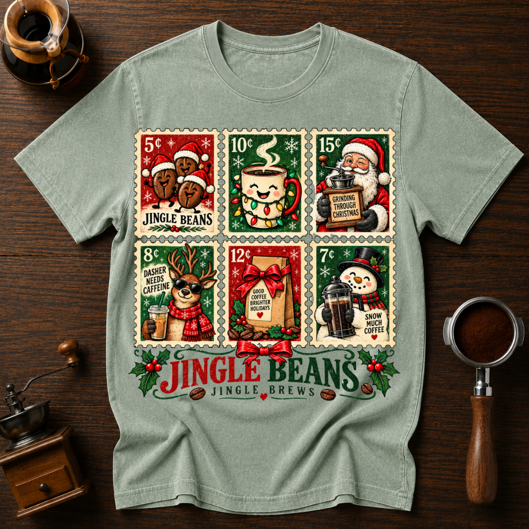 Jungle Beans Jingle Brew Dyed T-shirt