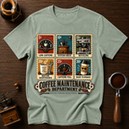 Coffee Through The Ages Dyed T-shirt