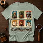 The Coffee Department-Dyed T-shirt