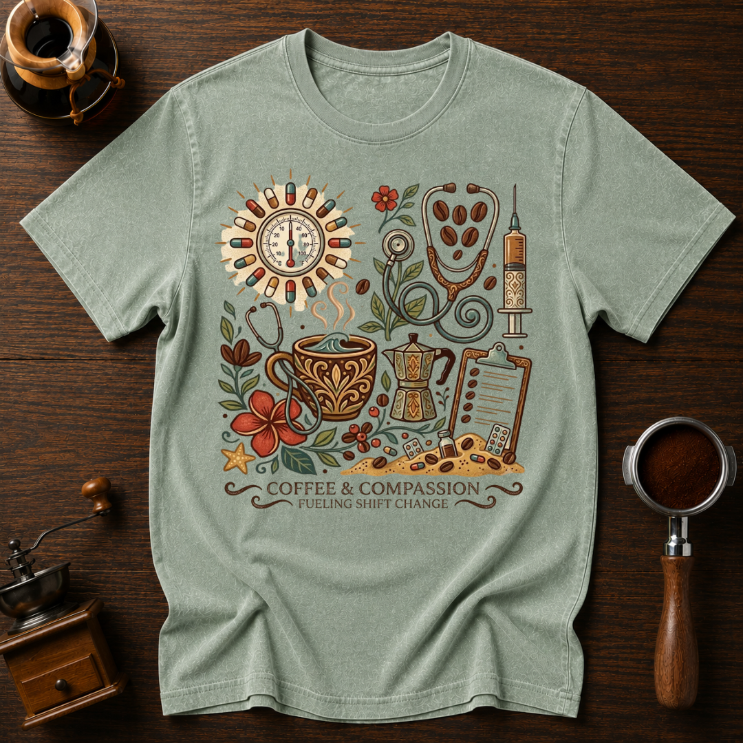 Coffee & Compassion Dyed T-shirt