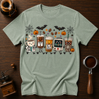 Caffeinated Emergency Department Dyed T-shirt