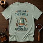 Mom's Survival Brew Dyed T-shirt