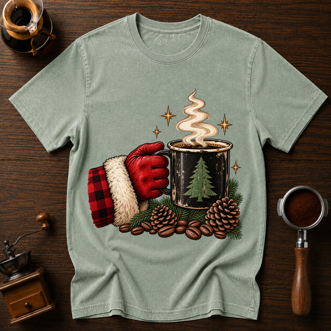 Santa's Serious Break Dyed T-shirt