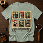 Coffee Through The Ages Dyed T-shirt