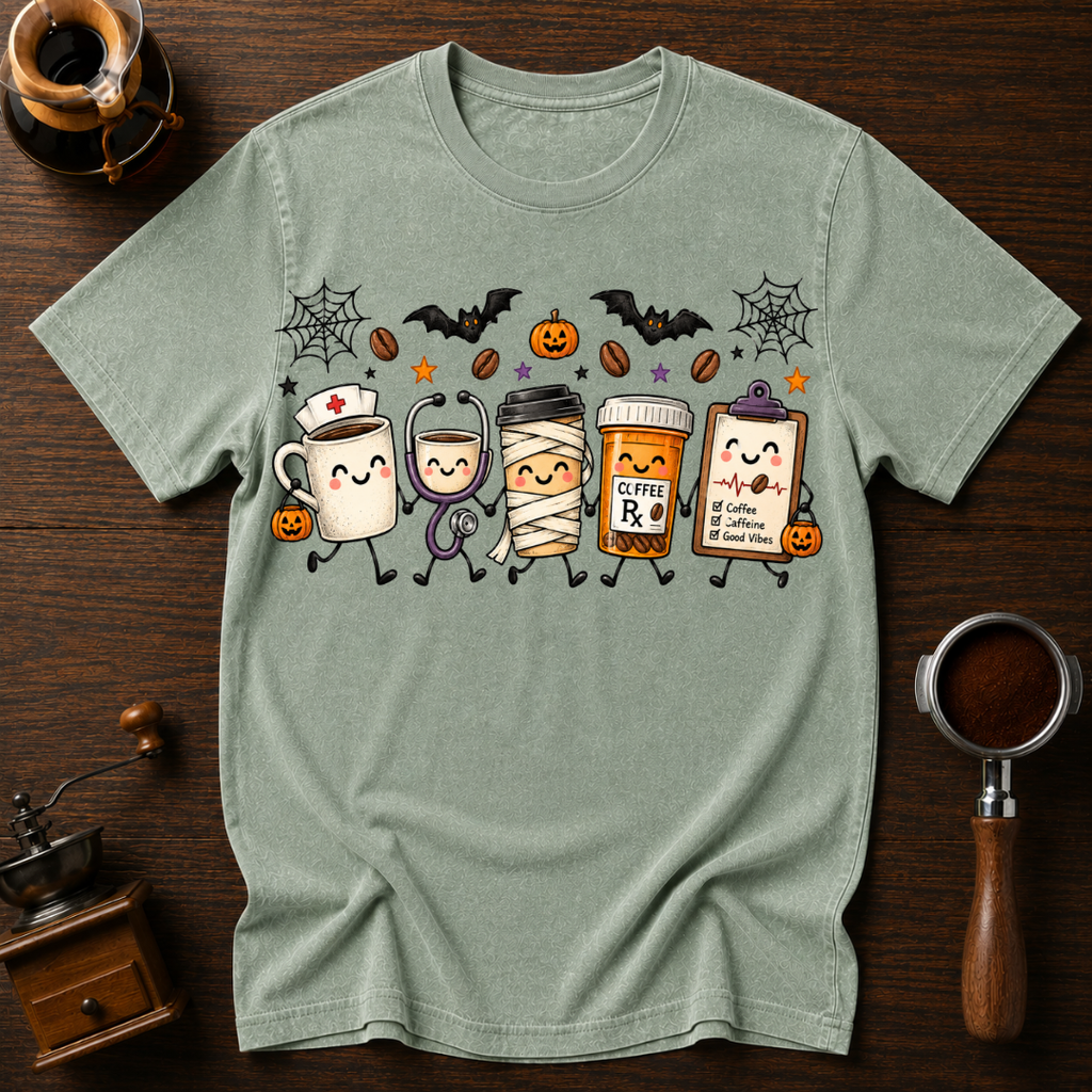 Coffee Rounds Dyed T-shirt