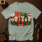 The Christmas Line Up Dyed T-shirt