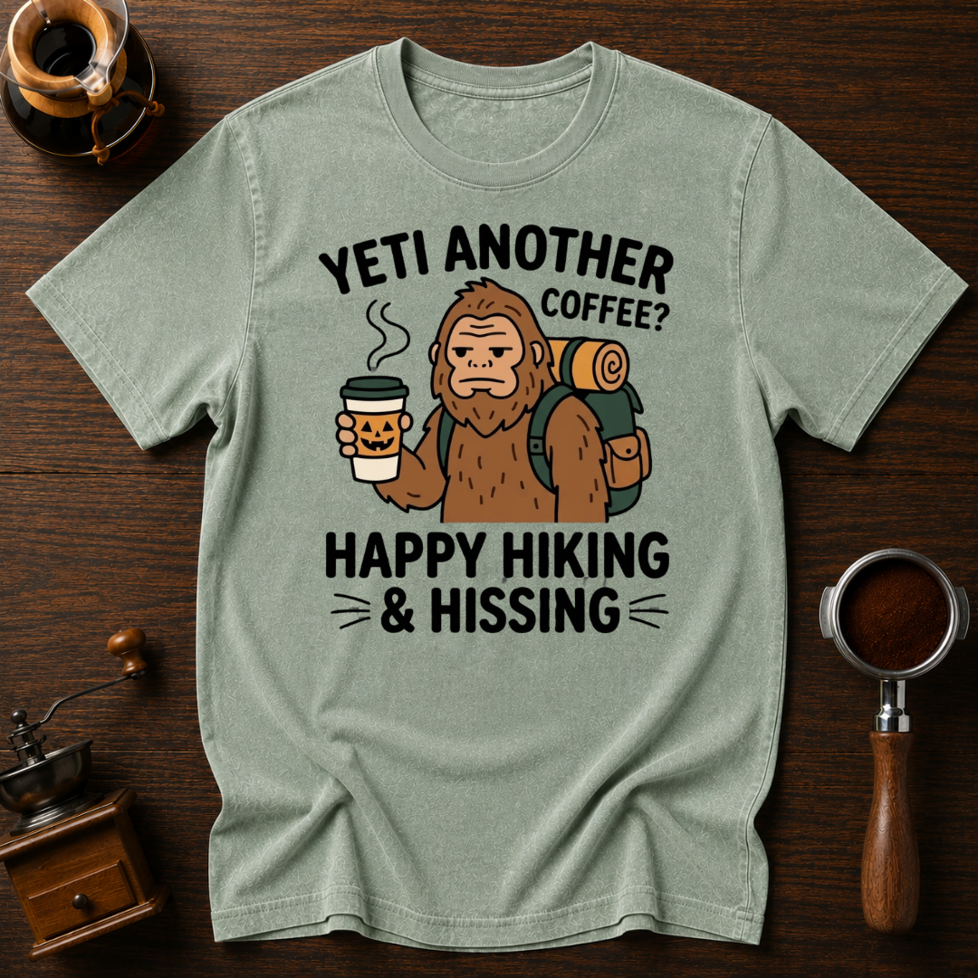 Yeti Another Coffee Dyed T-shirt