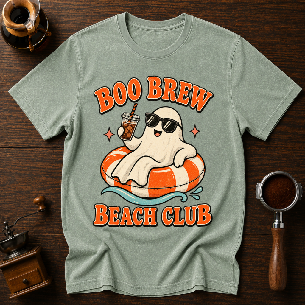 Boo Brew Beach Club Dyed T-shirt
