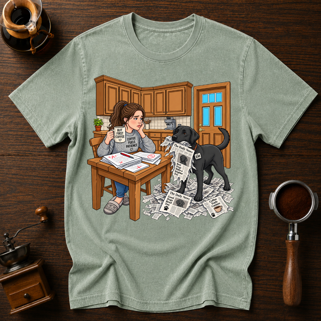Get The Paper Gone Wrong Dyed T-shirt