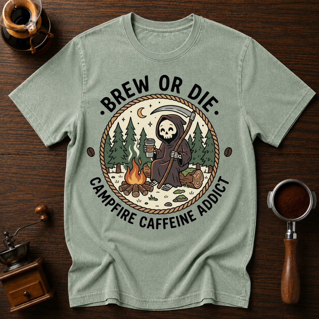 Brew or Die Dyed T-shirt