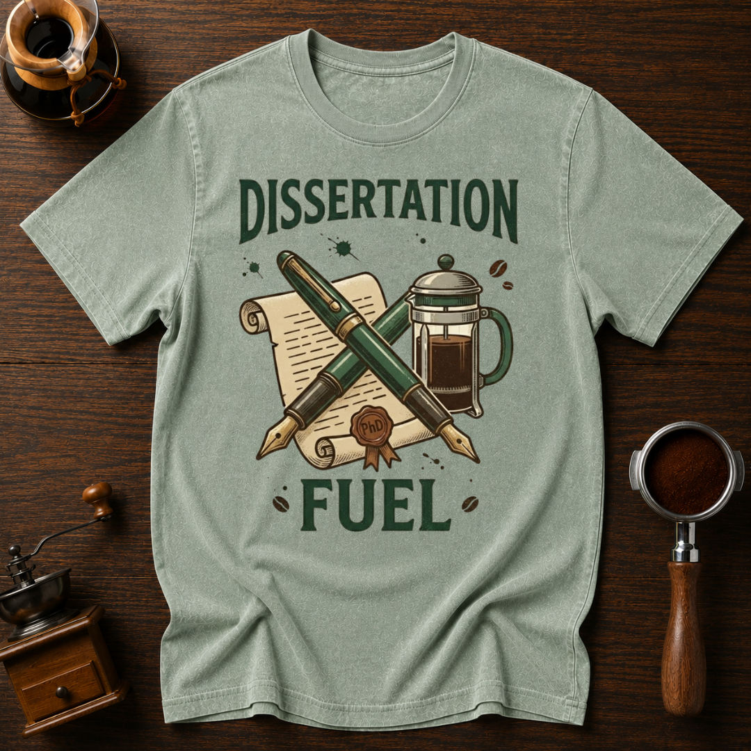 Dissertation Fuel Dyed T-shirt