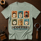 Coffee Before Conversation Dyed T-shirt