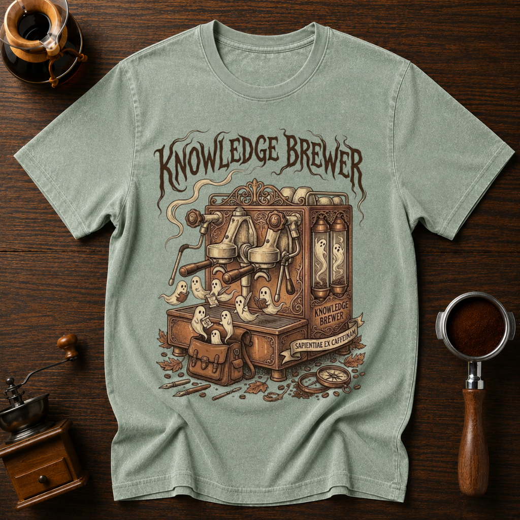 Knowledge Brewer Dyed T-shirt