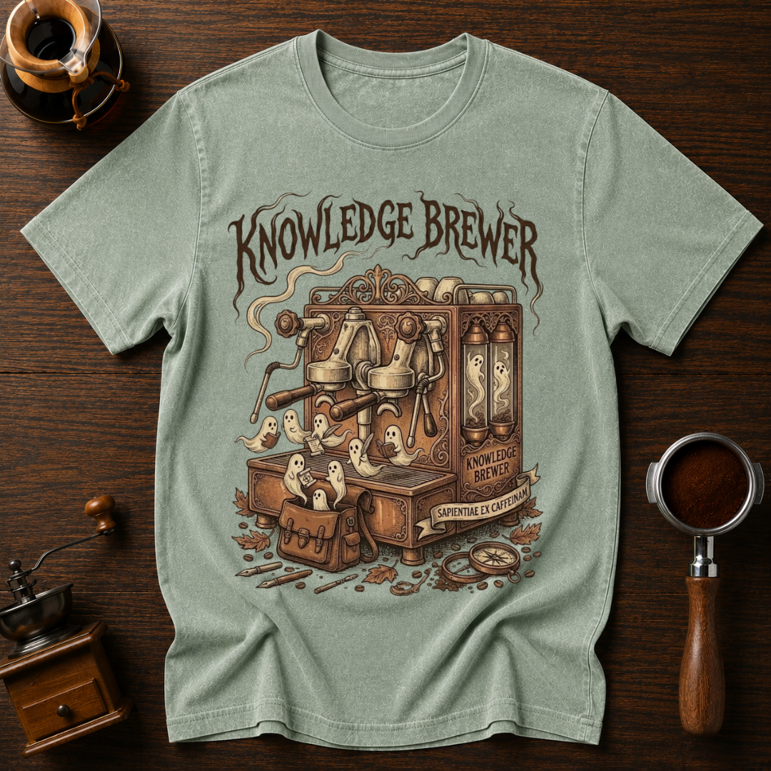 Knowledge Brewer Dyed T-shirt