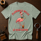 Flamingo Bells & Iced Coffee Dyed T-shirt