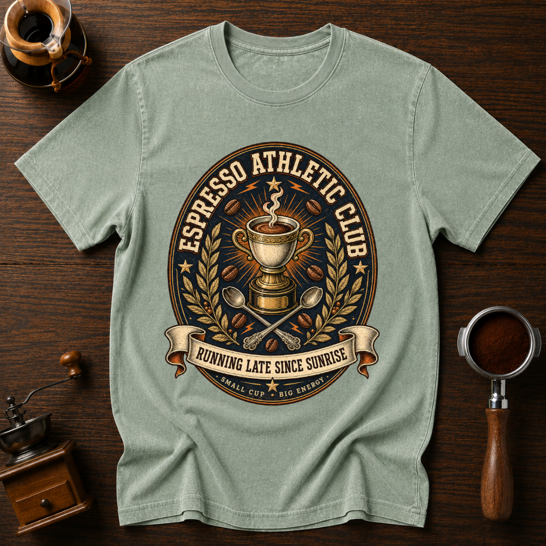 Running Late Since Sunrise Dyed T-shirt