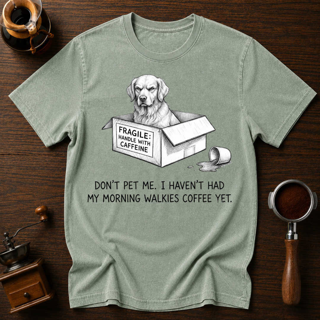 Coffee Walkies First Dyed T-shirt