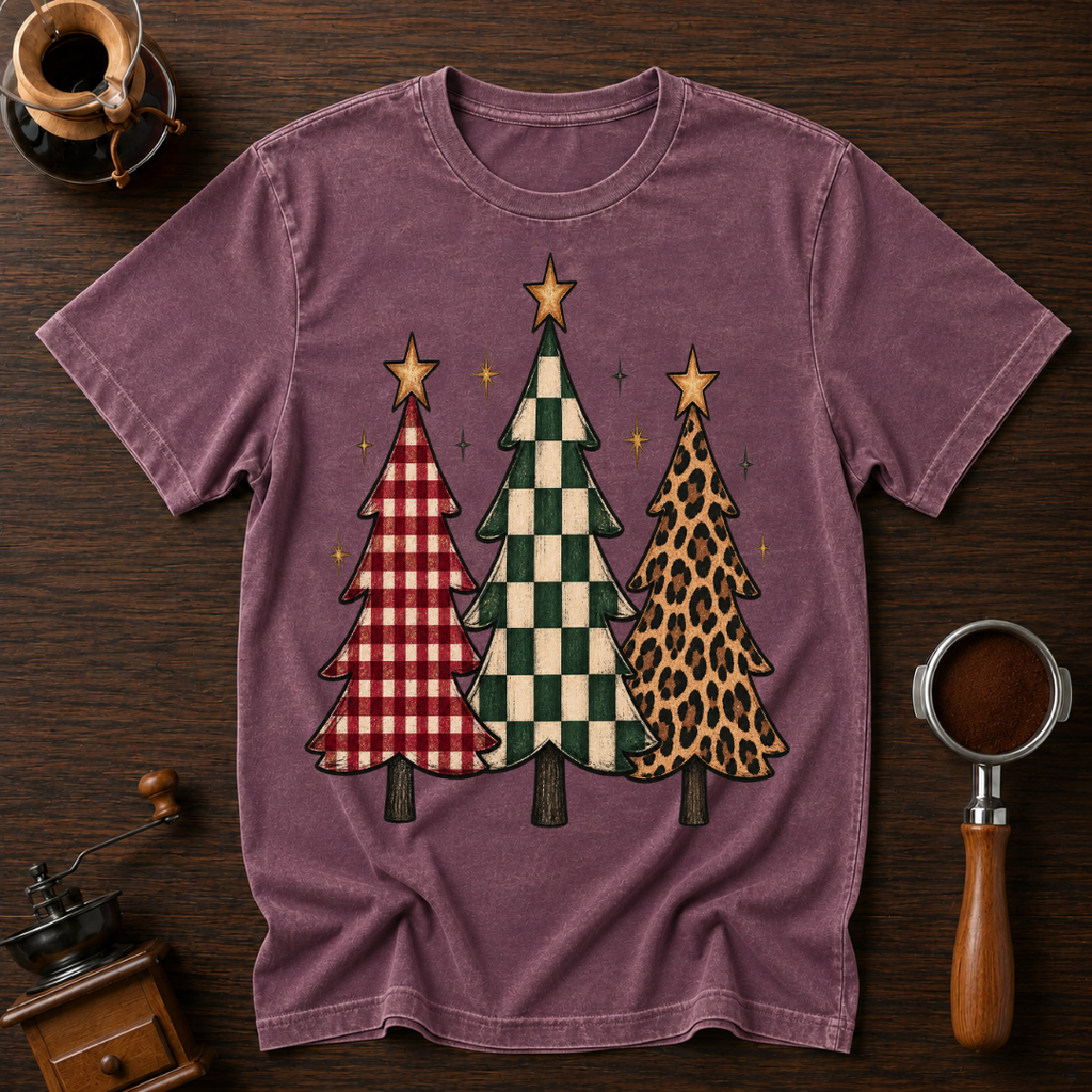Multi Style Fabric Tree Dyed T-shirt