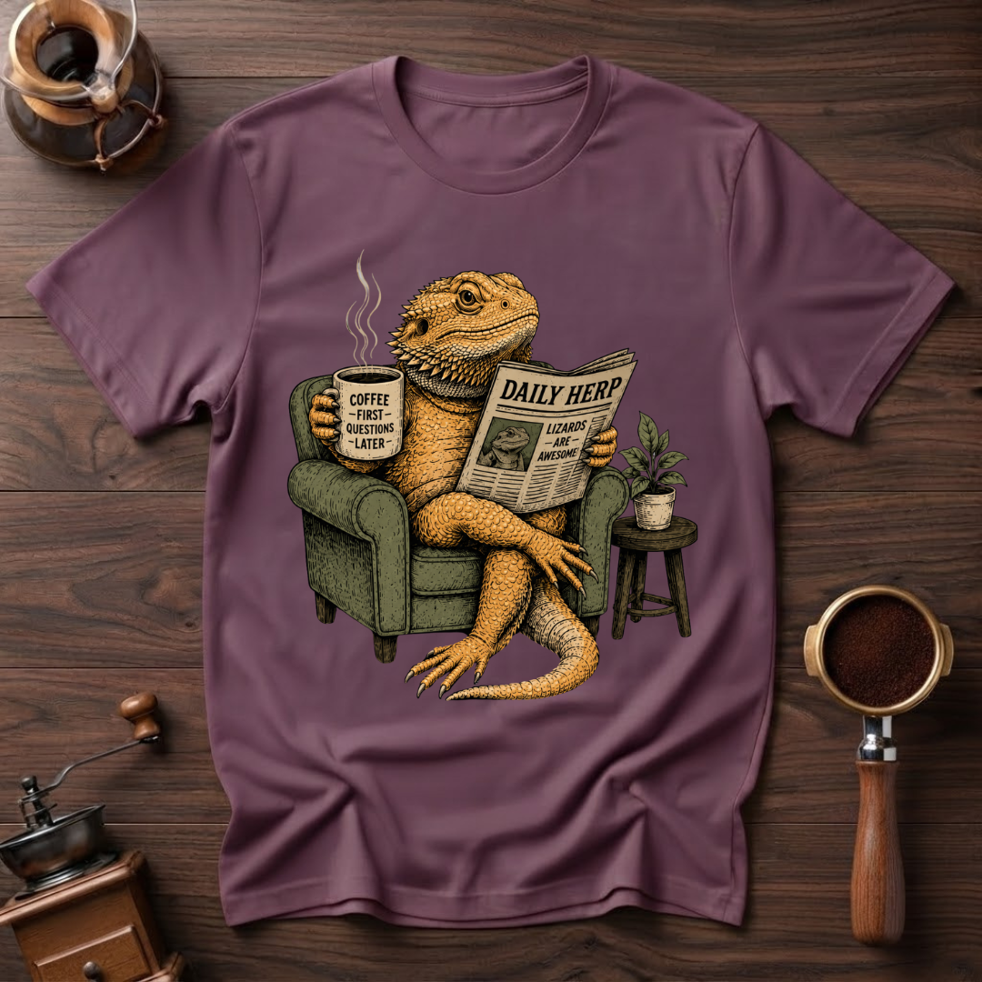 Coffee is My Bug Dyed T-shirt