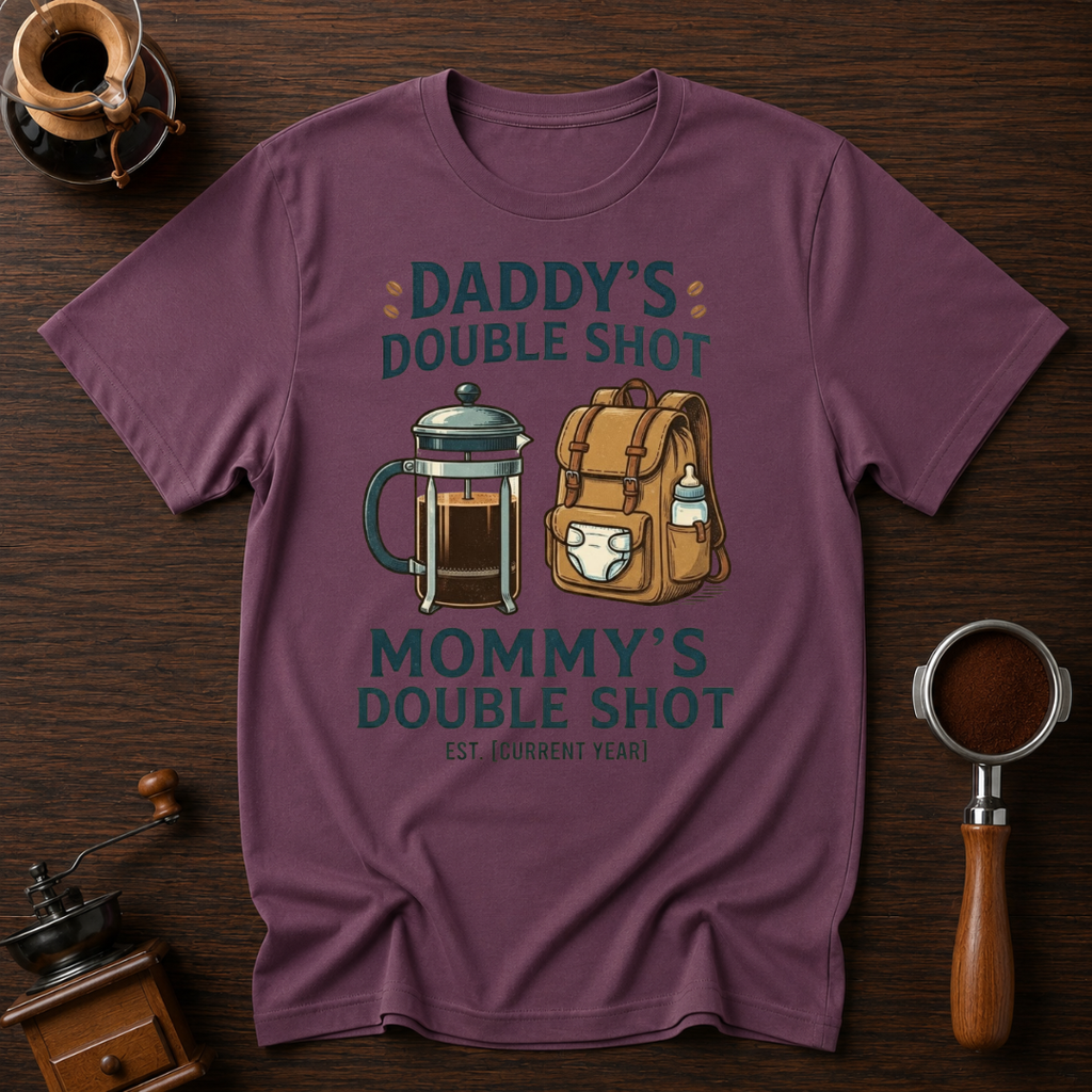 Mom & Dad's Double Shot Dyed T-shirt
