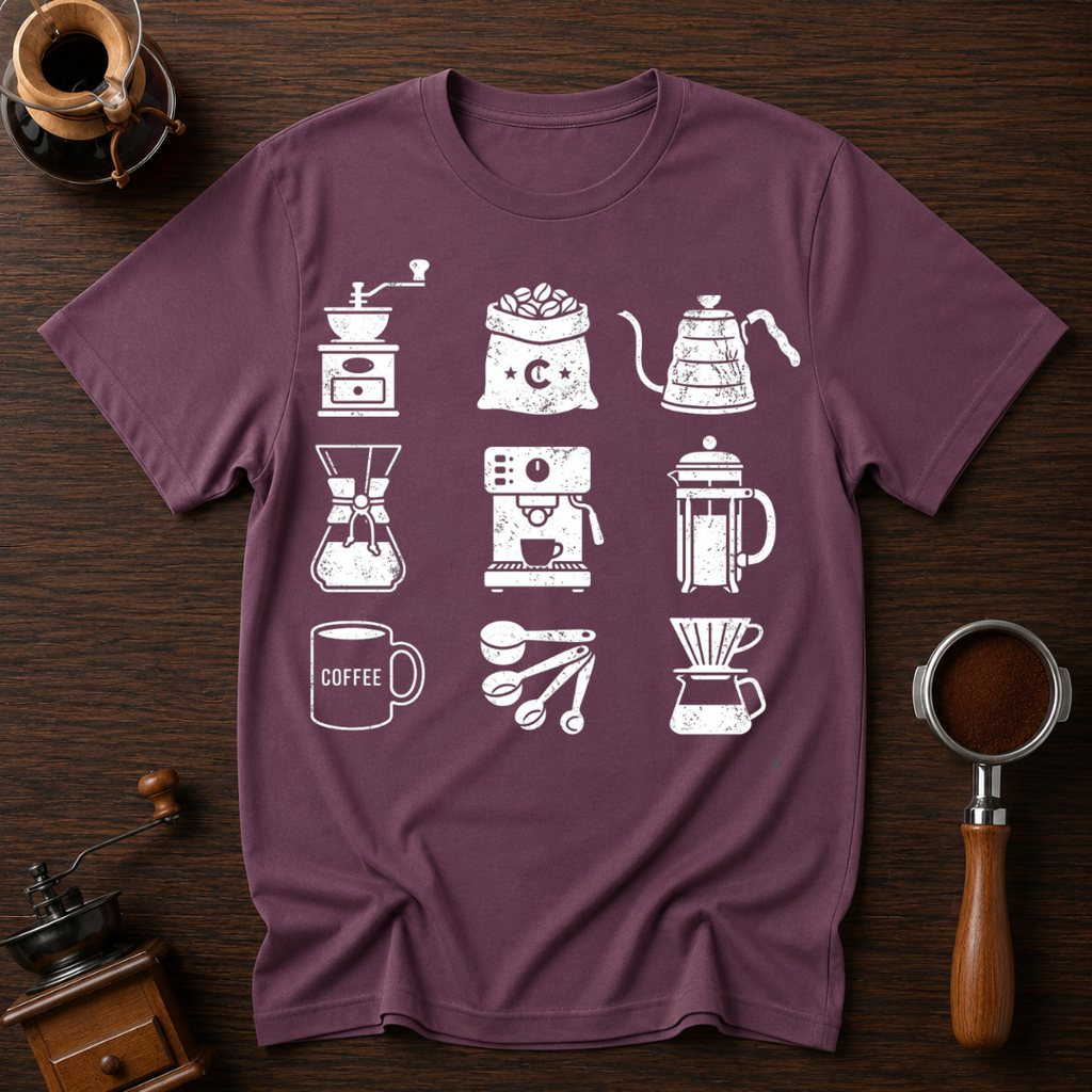 Coffee Objects Dyed T-shirt