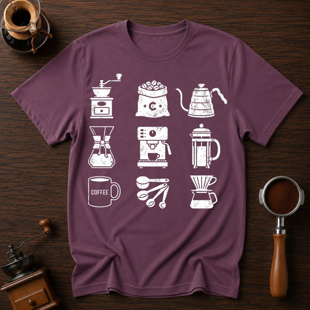 Coffee Objects Dyed T-shirt