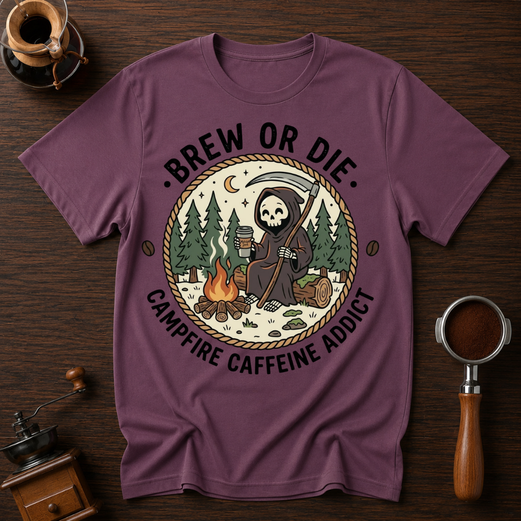Brew or Die Dyed T-shirt