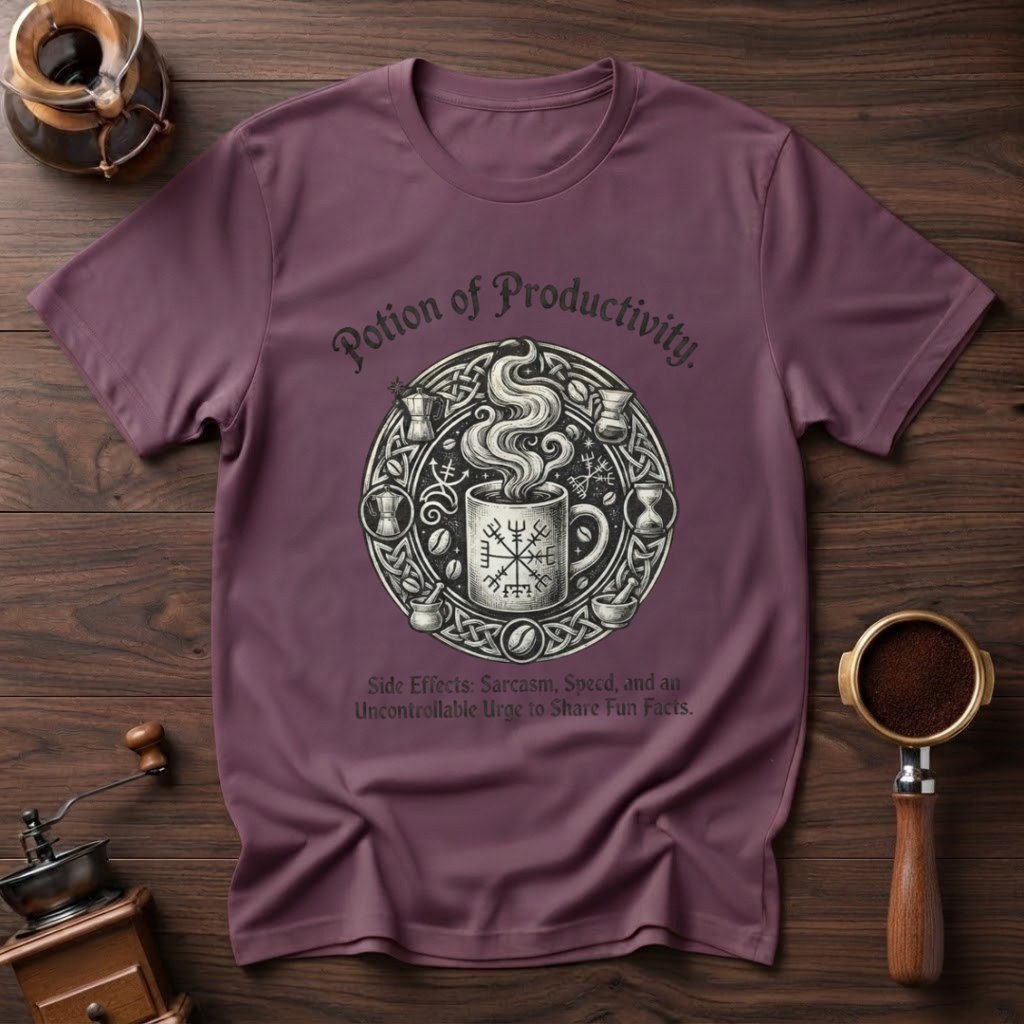 The Coffee Spell Dyed T-shirt