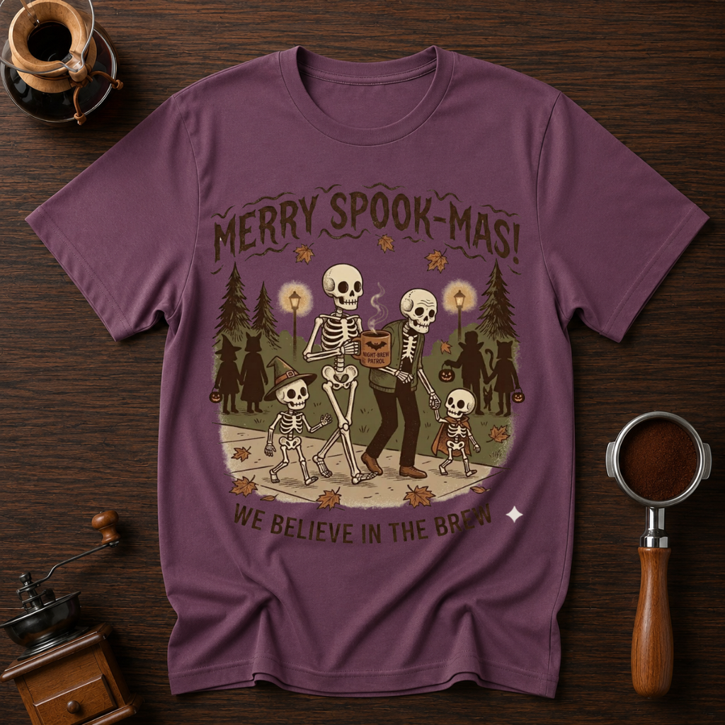 Merry Spook-Mas Dyed T-shirt