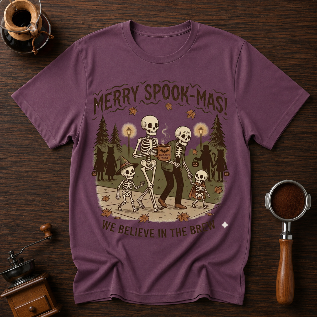 Merry Spook-Mas Dyed T-shirt