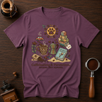 Caffeinating and Parentlng Dyed T-shirt