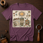 Tiny Feet Tall Brews Dyed T-shirt
