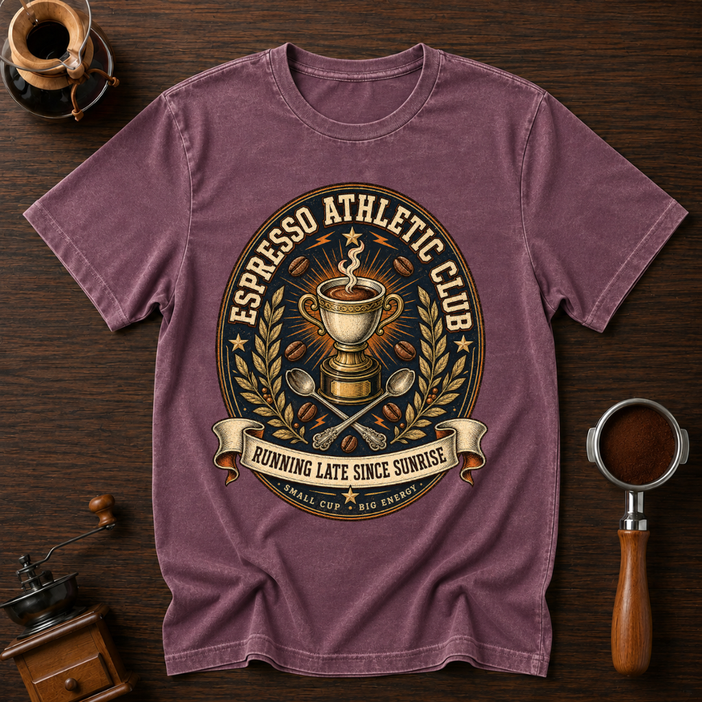 Running Late Since Sunrise Dyed T-shirt