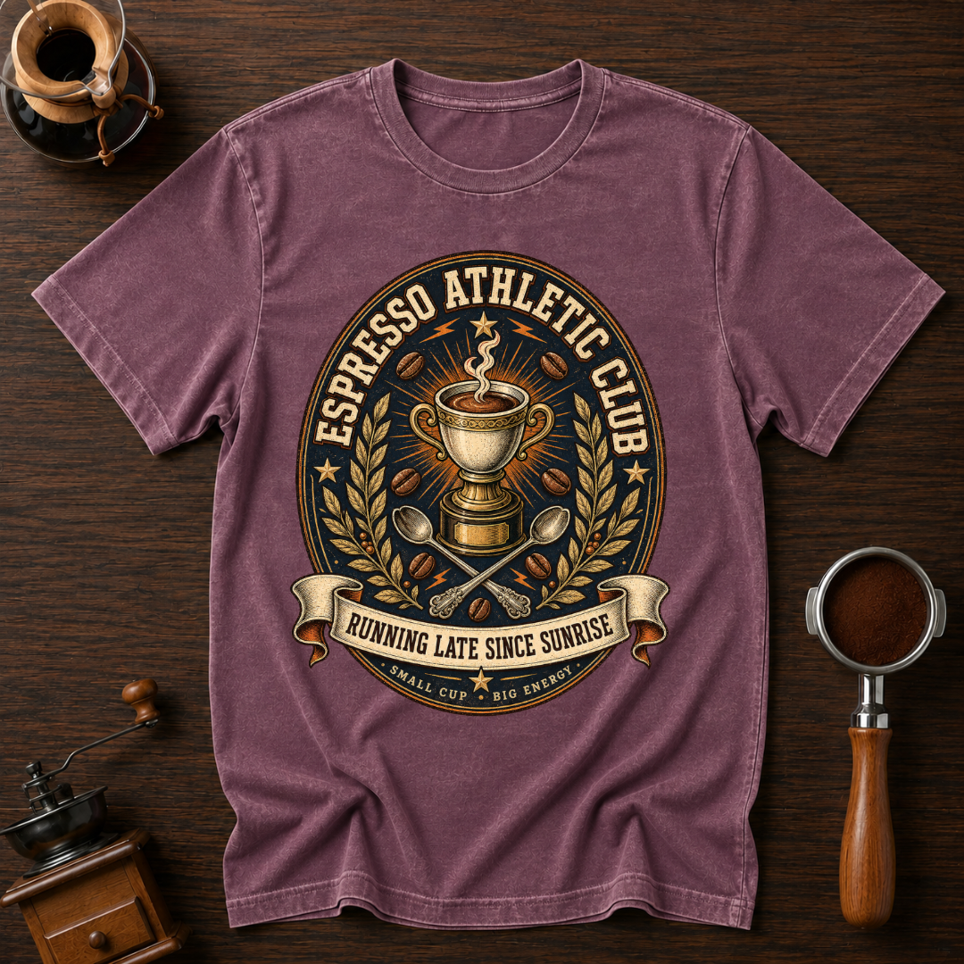 Running Late Since Sunrise Dyed T-shirt