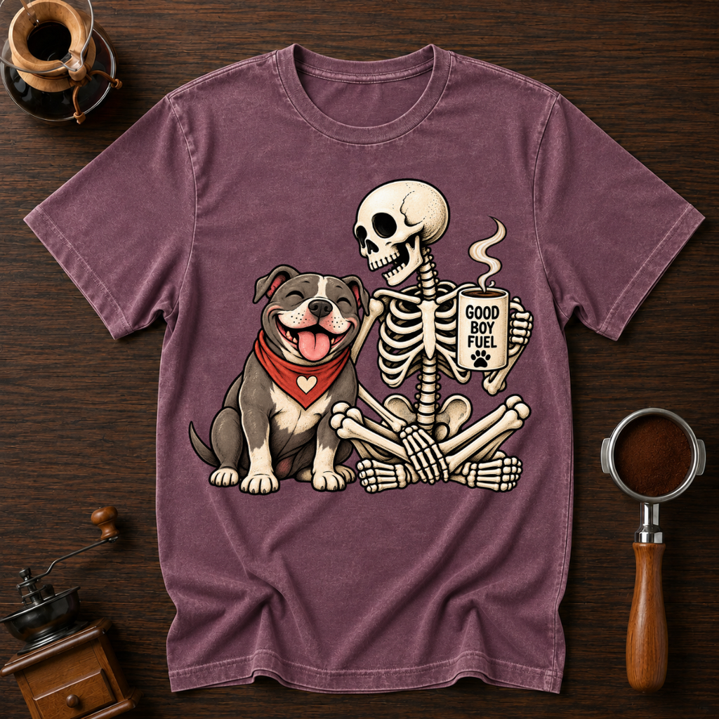 Pittie Fuel Dyed T-shirt