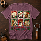 Dear Santa Bring Coffee Dyed T-shirt