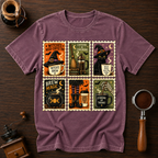 Witch's Need Coffee Too Dyed T-shirt